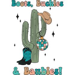 boots buckles and baubles christmas png digital download files