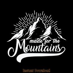 believe mountain t-shirt design vector digital download files