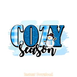 cozy season winter sublimation digital download files