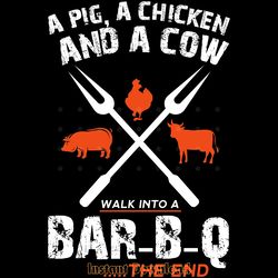 a pig a chicken and a cow funny bbq joke