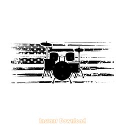 usa flag funny drummer life digital download files