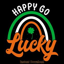 happy go lucky st patrick's day digital download files