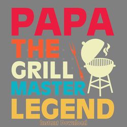 papa the grill master legend digital download files