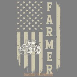 farmer american flag farming usa gift digital download files