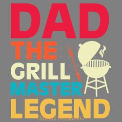 dad the grill master legend digital download files