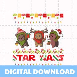 star wars ewoks candy canes png