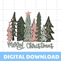 Merry Christmas Tree SWinetr Vibe SVG Graphic Design File