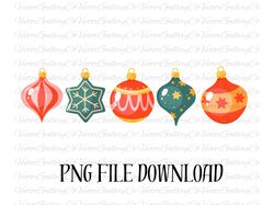 christmas ornaments png, cute christmas png, digital download, christmas decor png, christmas sweatshirt, christmas png,