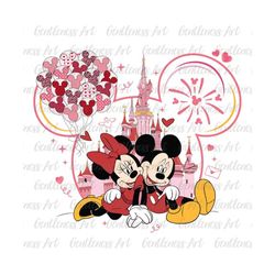 mouse valentines png, valentine day png, heart png, cupid lover png, love xoxo couple png, magical valentine, sublimatio