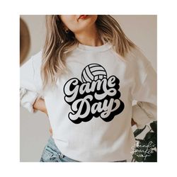 game day volleyball svg, png, fall sport svg, volleyball svg, volleyball mom svg, game day svg, volleyball vibes svg