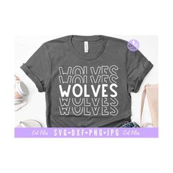 wolves svg, team wolves svg, football svg, wolves mascot svg, dxf and png instant download, football shirt svg, game day