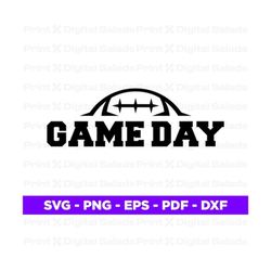 game day vibes svg png, game day, football season, game day t-shirt, football mom, sports cricut silhouette cameo shirt