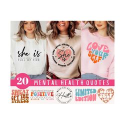 boho inspirational svg png bundle | positive affirmations svg | kindness svg | hustle svg | entrepreneur svg | strong women svg | trendy svg