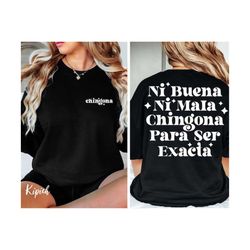 ni buena ni mala svg, latina svg, mujer chingona svg, strong women svg, png file, latina power svg, spanish sayings, latina chingona svg png