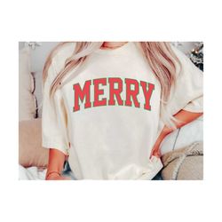 merry svg, retro christmas svg, merry christmas svg, christmas vibes svg, christmas svg, christmas varsity svg, merry and bright svg, trendy