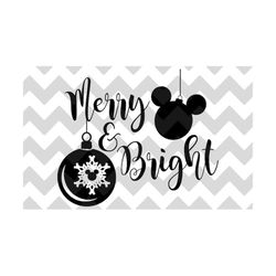 merry & bright | christmas holiday | very merry christmas party | svg | dxf | png