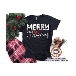 merry christmas svg, merry and bright svg, winter svg, holiday svg, joy svg, cross svg, joyful svg, svg dxf eps ai png silhouette cricut