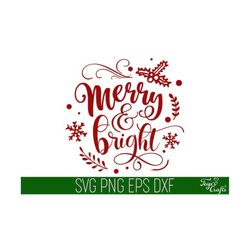 merry and bright svg, christmas svg, merry & bright svg cricut, christmas cut file, christmas cricut, merry christmas svg, winter cricut