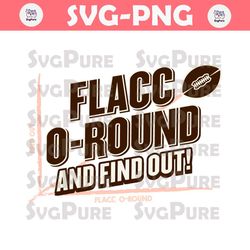 Flacco Round And Find Out Cleveland Browns Football SVG
