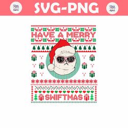 have a merry swiftmas karma cat svg