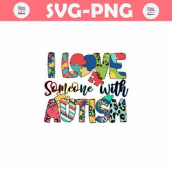 i love someone with autism png