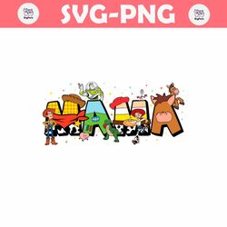 mama toy story cartoon characters png