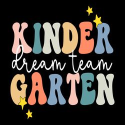 kindergarten dream team png digital download files