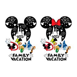 bundle family vacation svg digital download files