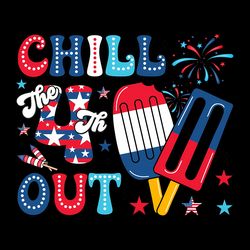 chill the 4th out png digital download files