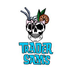 trader sam's svg, easy cut file for cricut, layered by colour