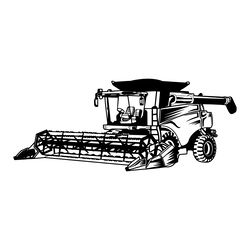 combine harvester svg digital download files