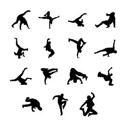 break dance svg digital download files