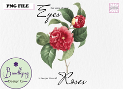 vintage flower rose png sublimation design 179