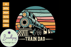 train station retro vintage t shirt design 139