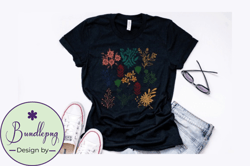 vintage botanical plant t shirt design design 190