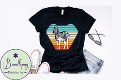 vintage retro zebra t shirt design design 209