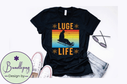 luge life   vintage design design 254