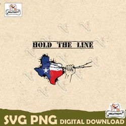 texas hold the line barbed wire svg