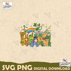 winnie the pooh st patricks day png