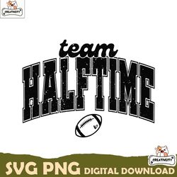 retro team halftime super bowl svg