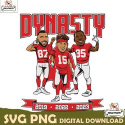 dynasty 2023 world champs caricatures png