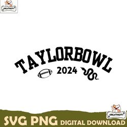 funny taylor bowl 2024 football svg