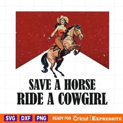 save a horse ride a cowgirl western rodeo png