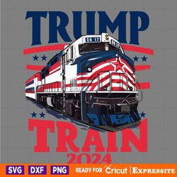 trump train 2024 take america back svg digital download files