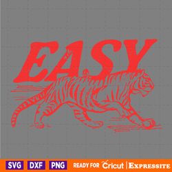 vintage easy tiger festival svg digital download files