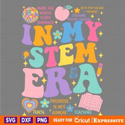 in my stem era math teacher svg digital download files