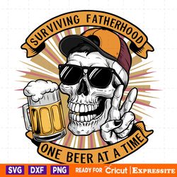 father surviving fatherhood one beer at a time png