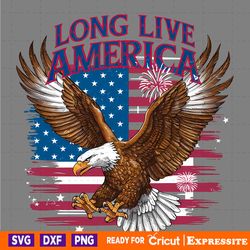 long live america independence day png digital download files