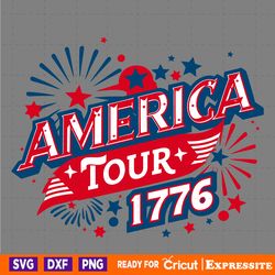 america tour 1776 party in the usa svg digital download files