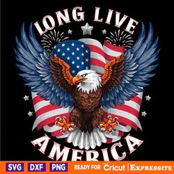 long live america usa flag party in the usa png